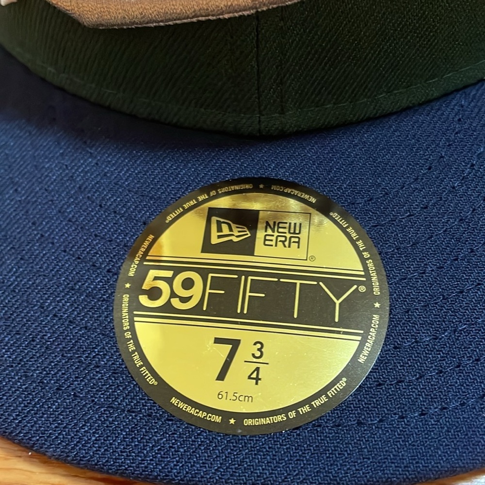 New Era Cleveland Guardians Indians 59FIFTY Cap 7 3/4 MLB Baseball Cap (New) - Picture 3 of 11